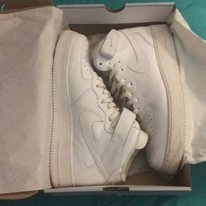Nike Air Force 1 High All White